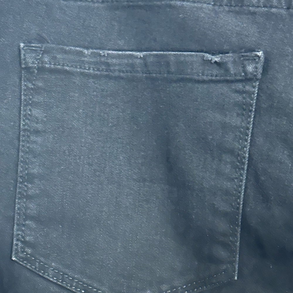 Style & Co Plus Straight Crop Black Denim - Picture 7 of 8